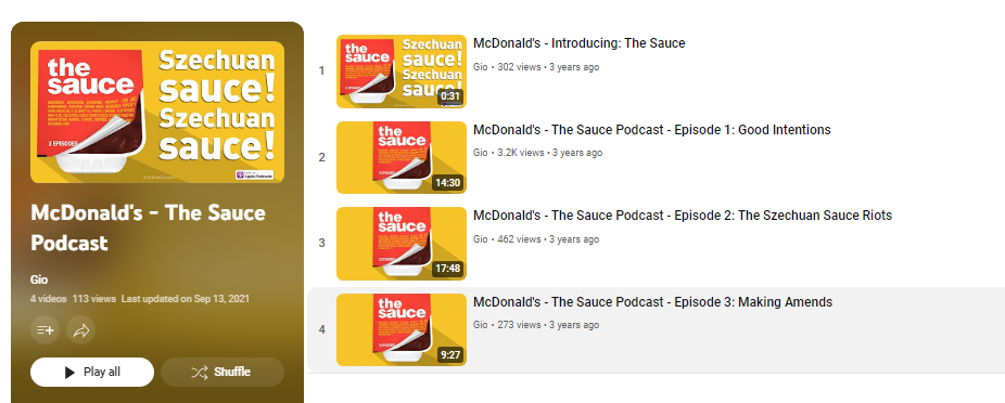 McDonald's Podcast